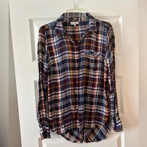 Lucky Brand Multicolor Plaid Shirt